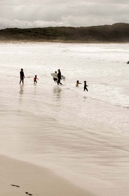 PLAYTIME IN THE SURF